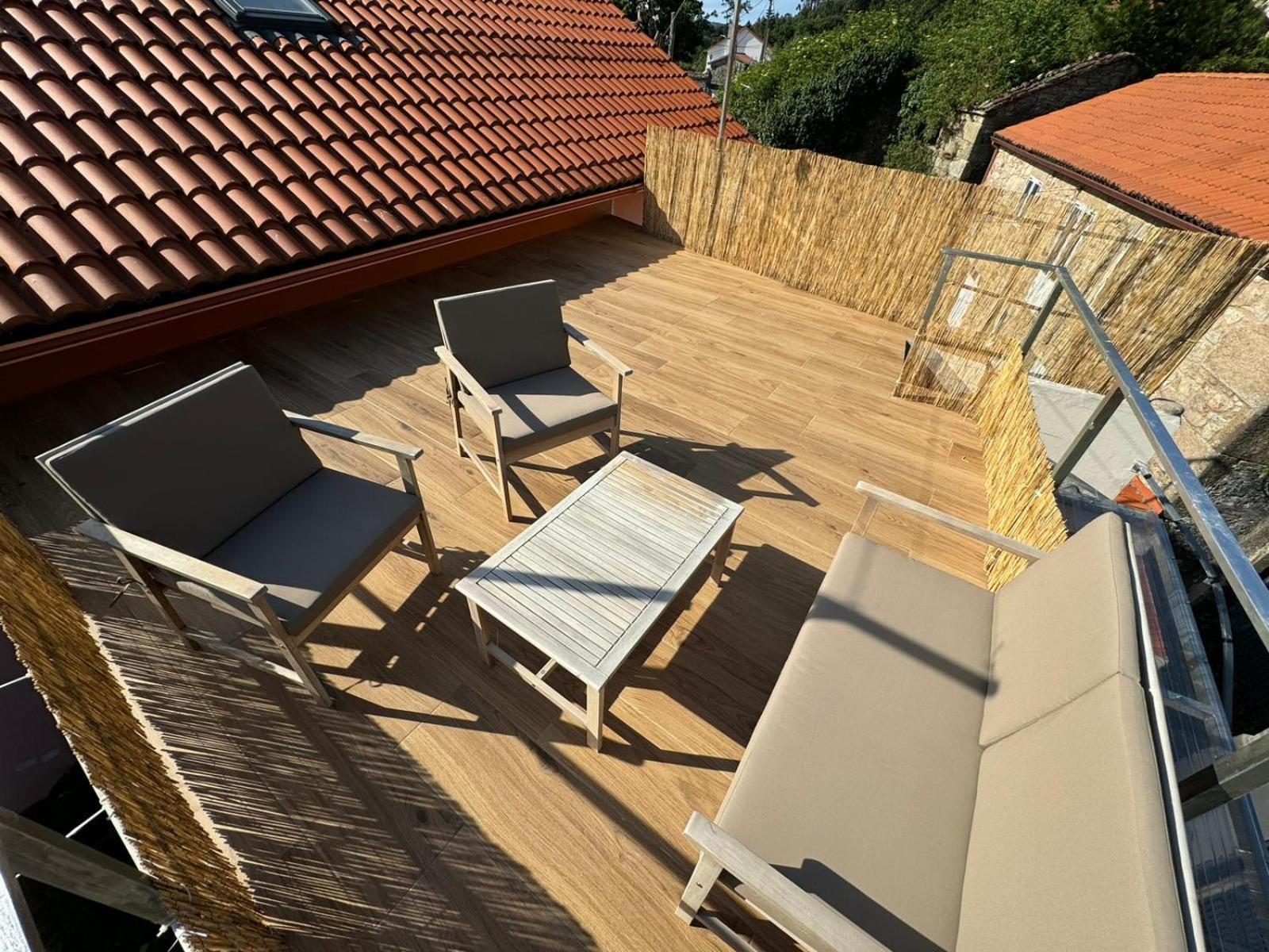 Ferienwohnung Casadeira De Mucha Camariñas Exterior foto